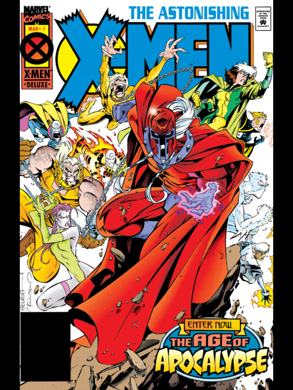 It asks you to enter the Age of Apocalypse, but you need a GPS to find that stupid entrance!